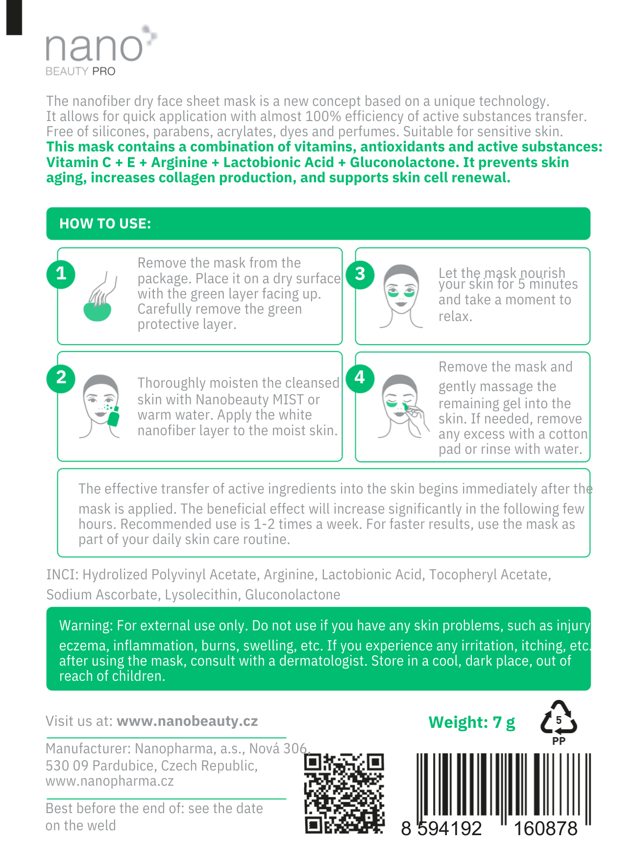 Masca anti-îmbătrânire pentru ochi